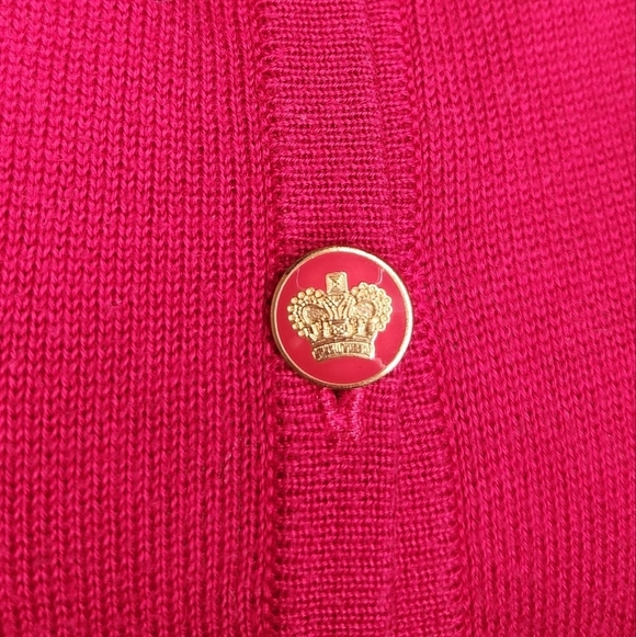 Vintage Juicy Couture Hot Pink Cardigan - Picture 9 of 11